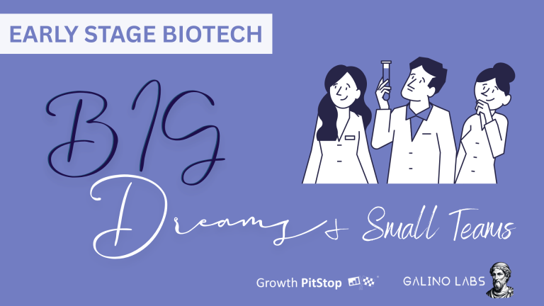 Small Teams, Big Ideas: Early Stage Biotech Innovation
